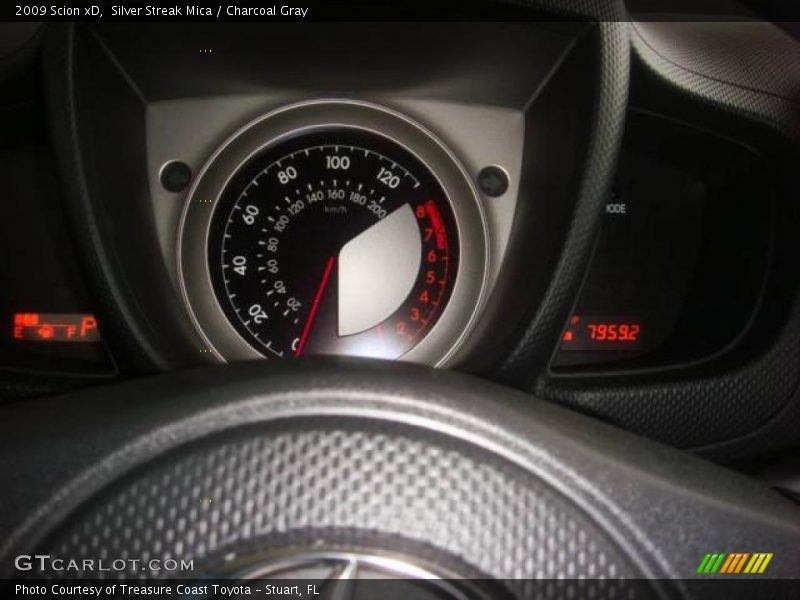 Silver Streak Mica / Charcoal Gray 2009 Scion xD