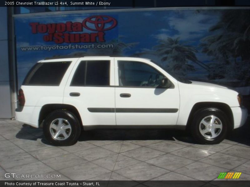 Summit White / Ebony 2005 Chevrolet TrailBlazer LS 4x4
