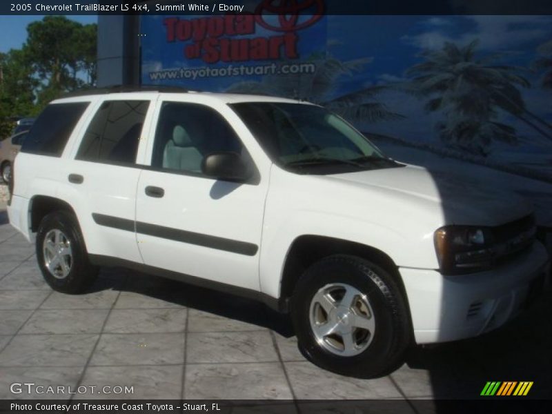 Summit White / Ebony 2005 Chevrolet TrailBlazer LS 4x4