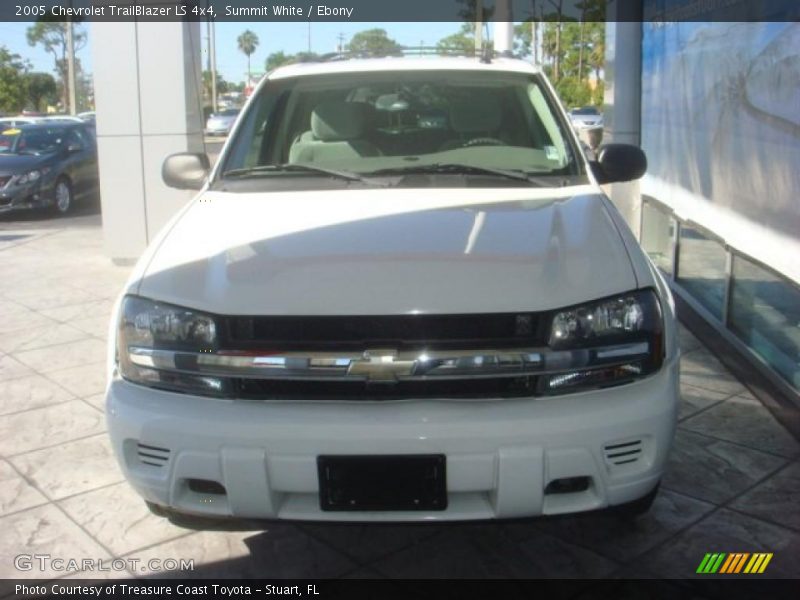 Summit White / Ebony 2005 Chevrolet TrailBlazer LS 4x4