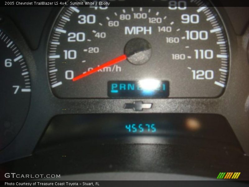 Summit White / Ebony 2005 Chevrolet TrailBlazer LS 4x4
