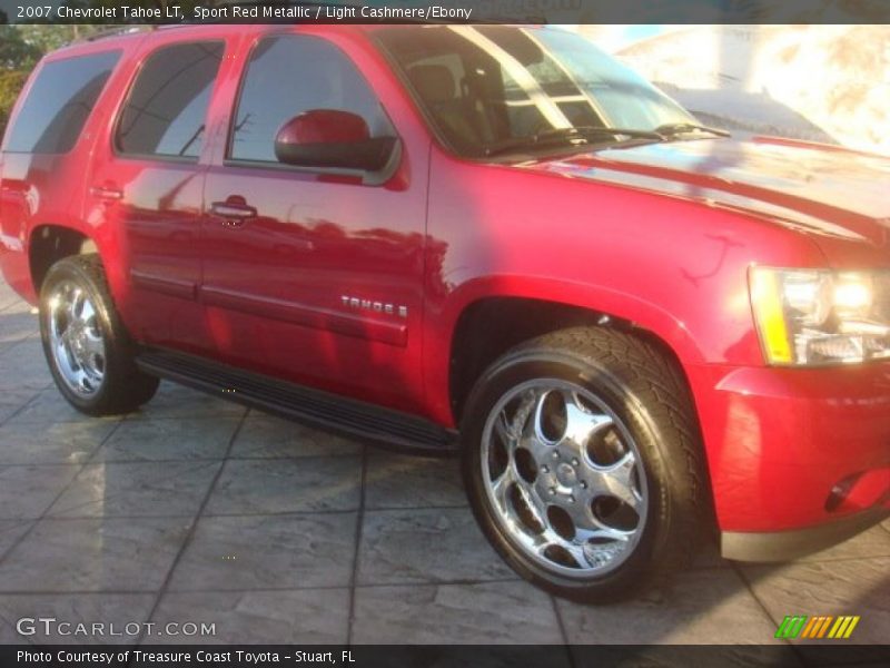 Sport Red Metallic / Light Cashmere/Ebony 2007 Chevrolet Tahoe LT