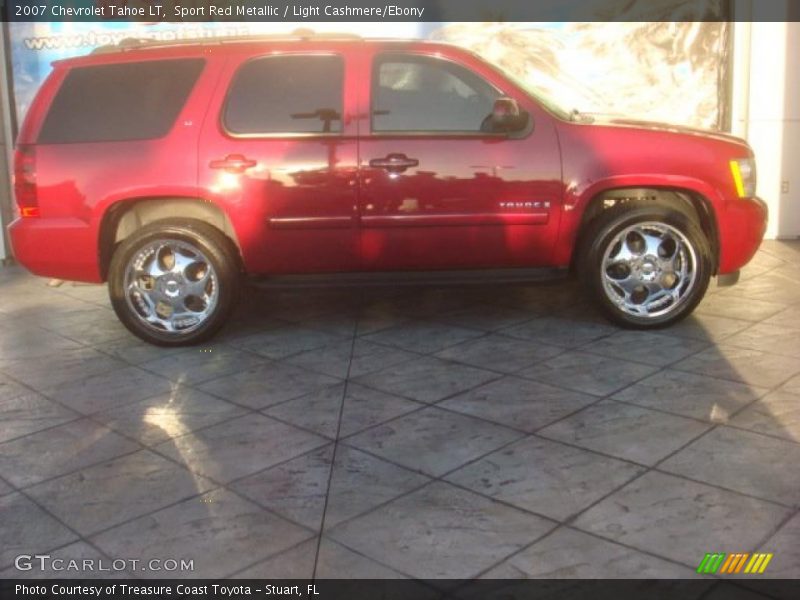 Sport Red Metallic / Light Cashmere/Ebony 2007 Chevrolet Tahoe LT