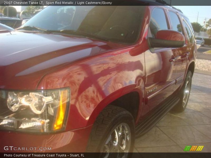 Sport Red Metallic / Light Cashmere/Ebony 2007 Chevrolet Tahoe LT