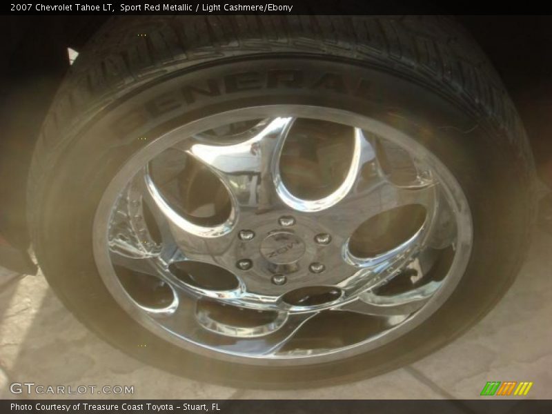 Sport Red Metallic / Light Cashmere/Ebony 2007 Chevrolet Tahoe LT