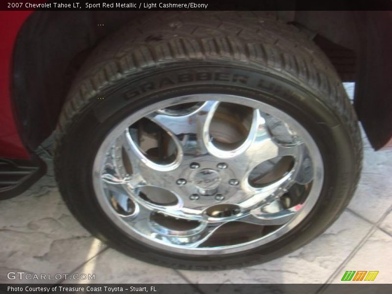 Sport Red Metallic / Light Cashmere/Ebony 2007 Chevrolet Tahoe LT