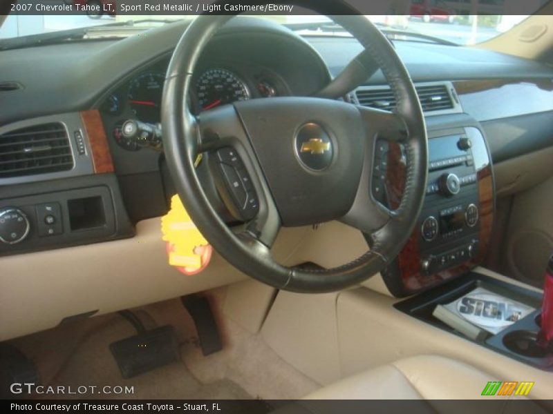 Sport Red Metallic / Light Cashmere/Ebony 2007 Chevrolet Tahoe LT
