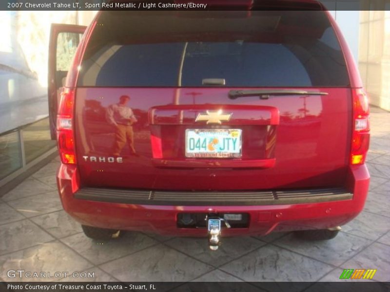 Sport Red Metallic / Light Cashmere/Ebony 2007 Chevrolet Tahoe LT
