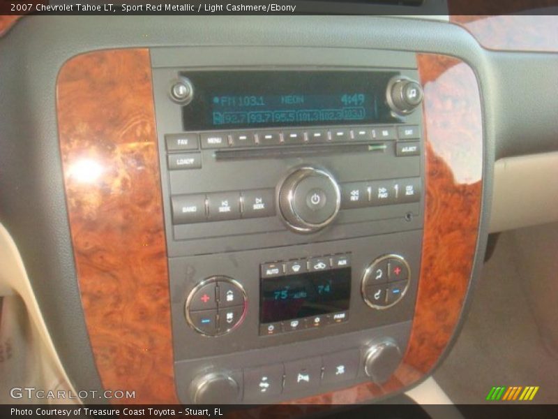Sport Red Metallic / Light Cashmere/Ebony 2007 Chevrolet Tahoe LT