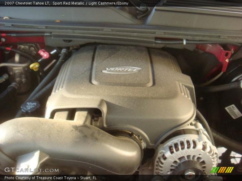 Sport Red Metallic / Light Cashmere/Ebony 2007 Chevrolet Tahoe LT