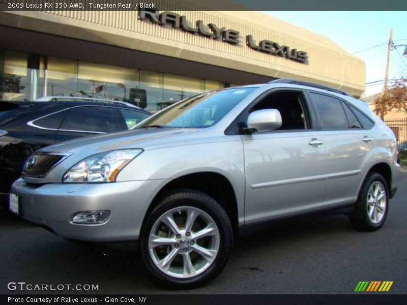 Tungsten Pearl / Black 2009 Lexus RX 350 AWD