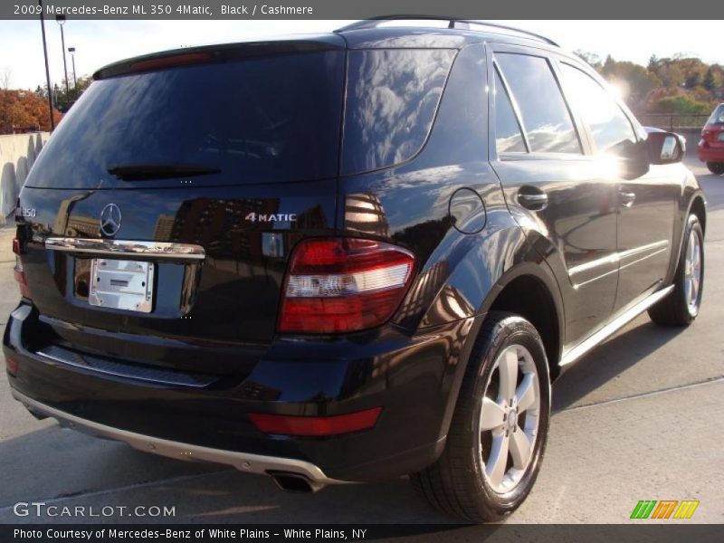 Black / Cashmere 2009 Mercedes-Benz ML 350 4Matic