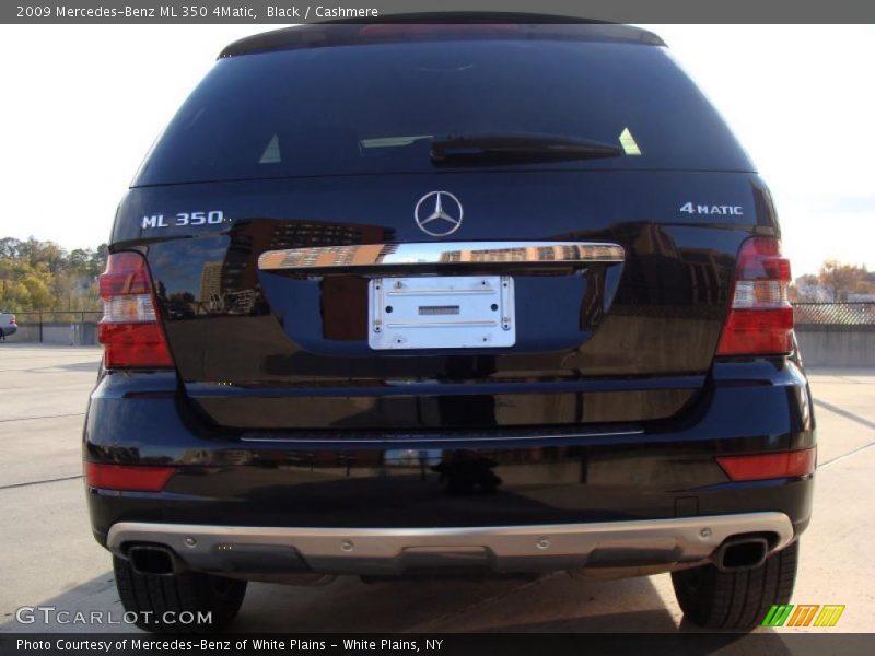 Black / Cashmere 2009 Mercedes-Benz ML 350 4Matic