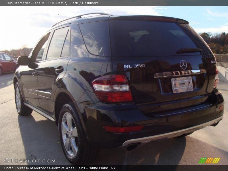 Black / Cashmere 2009 Mercedes-Benz ML 350 4Matic