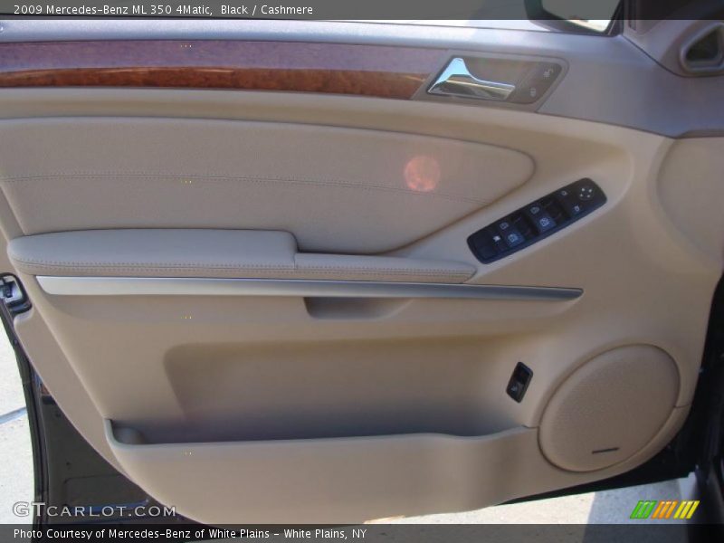 Black / Cashmere 2009 Mercedes-Benz ML 350 4Matic