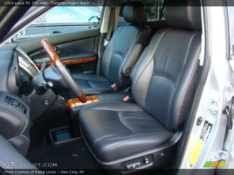 Tungsten Pearl / Black 2009 Lexus RX 350 AWD