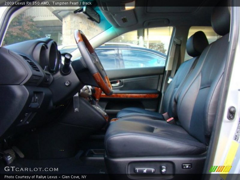 Tungsten Pearl / Black 2009 Lexus RX 350 AWD