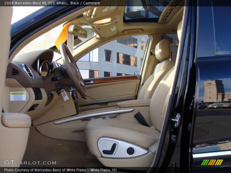 Black / Cashmere 2009 Mercedes-Benz ML 350 4Matic