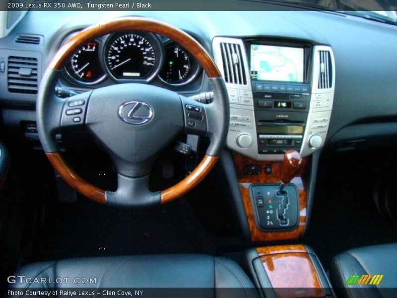 Tungsten Pearl / Black 2009 Lexus RX 350 AWD