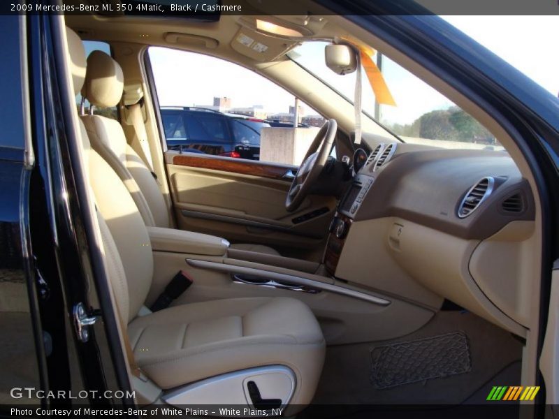 Black / Cashmere 2009 Mercedes-Benz ML 350 4Matic
