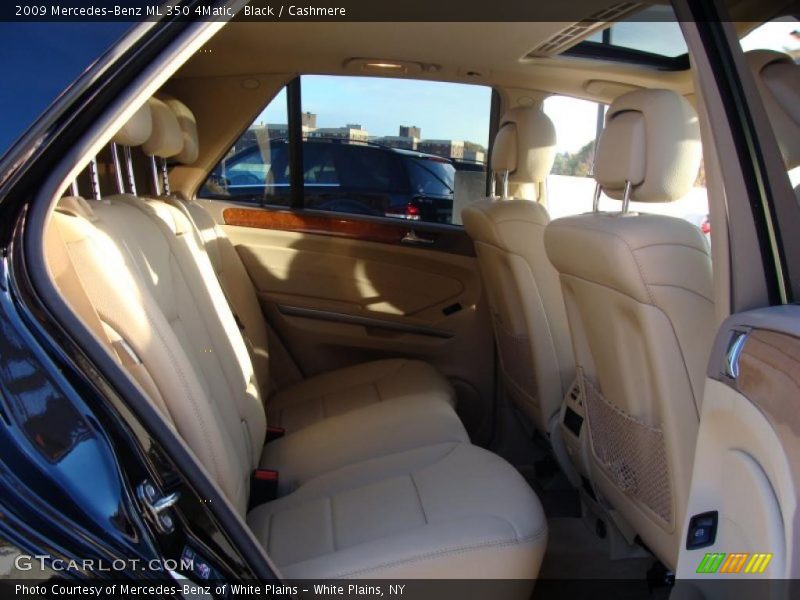 Black / Cashmere 2009 Mercedes-Benz ML 350 4Matic
