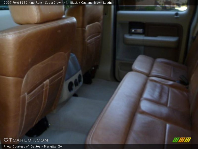 Black / Castano Brown Leather 2007 Ford F150 King Ranch SuperCrew 4x4