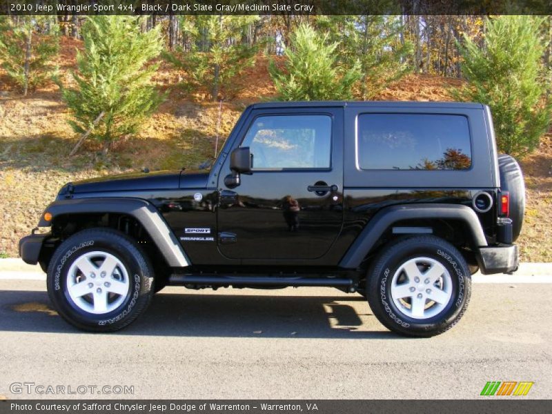  2010 Wrangler Sport 4x4 Black
