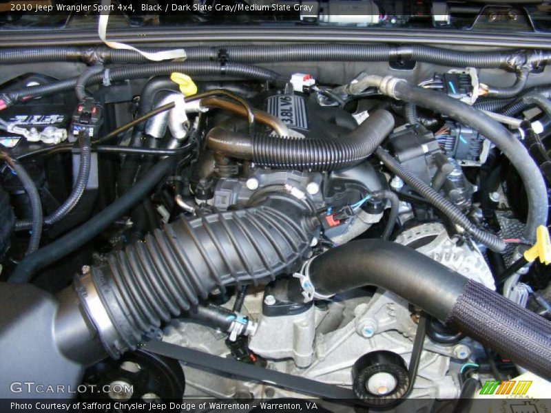  2010 Wrangler Sport 4x4 Engine - 3.8 Liter OHV 12-Valve V6