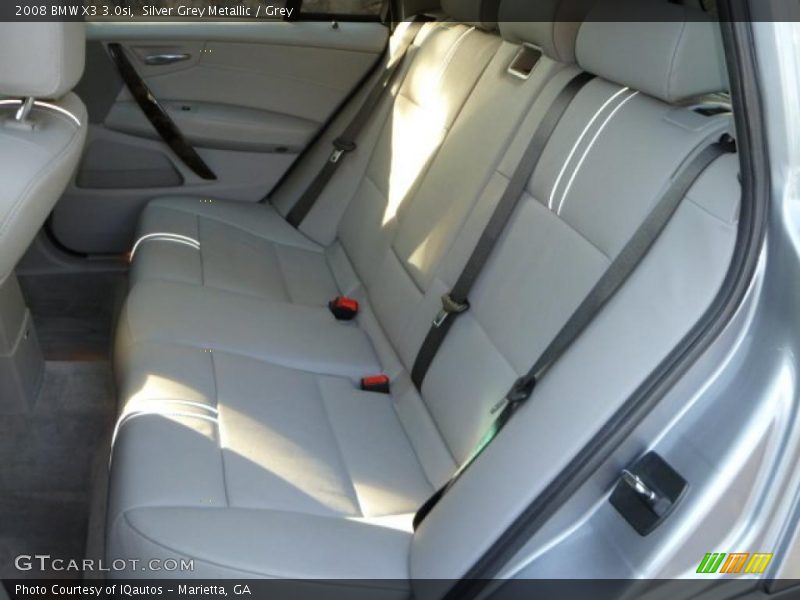 Silver Grey Metallic / Grey 2008 BMW X3 3.0si