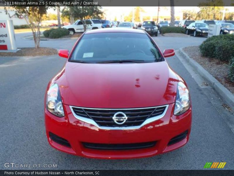Red Alert / Charcoal 2011 Nissan Altima 2.5 S Coupe