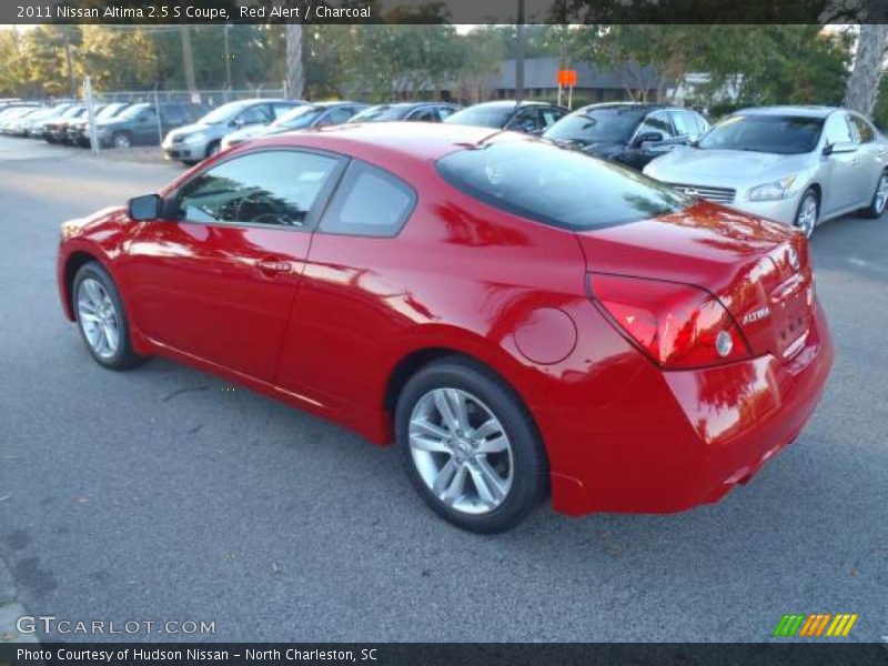 Red Alert / Charcoal 2011 Nissan Altima 2.5 S Coupe
