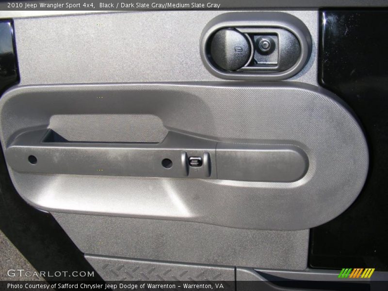 Door Panel of 2010 Wrangler Sport 4x4