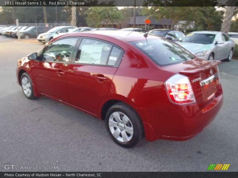 Red Brick / Charcoal 2011 Nissan Sentra 2.0