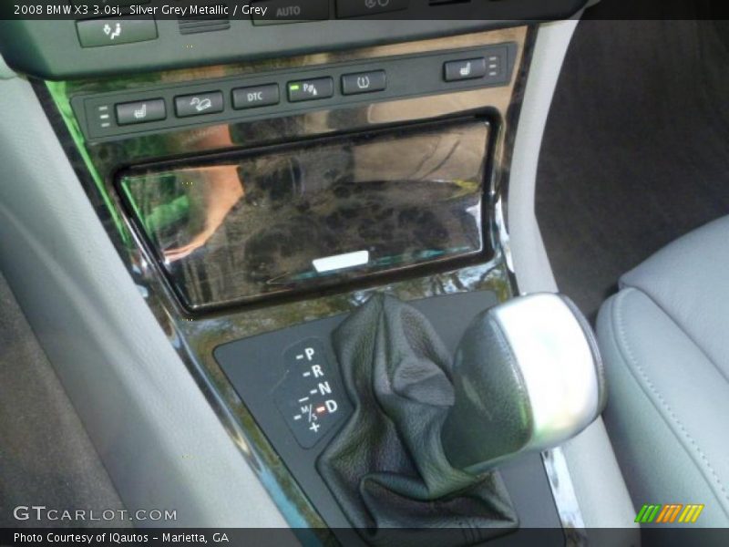 Silver Grey Metallic / Grey 2008 BMW X3 3.0si