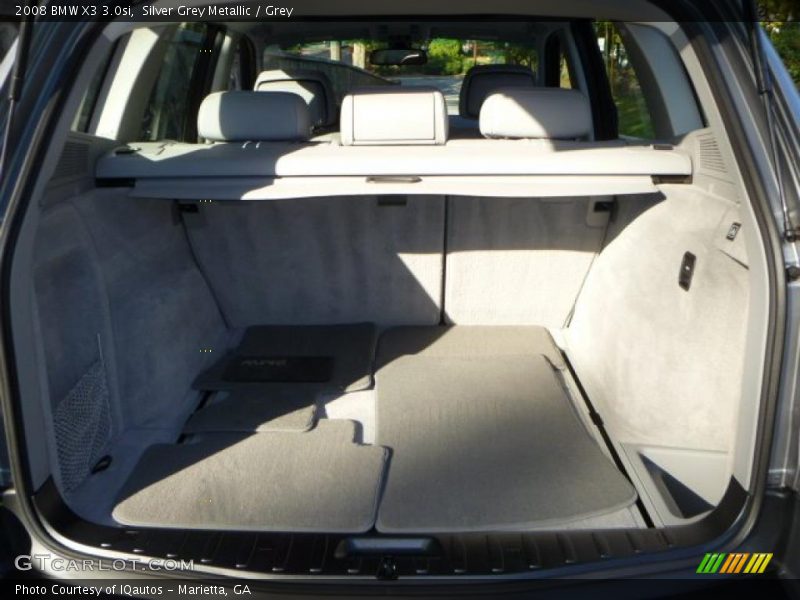 Silver Grey Metallic / Grey 2008 BMW X3 3.0si