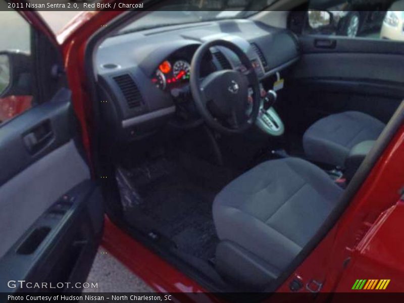 Red Brick / Charcoal 2011 Nissan Sentra 2.0