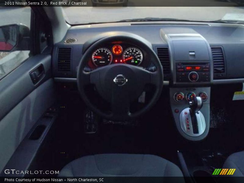 Red Brick / Charcoal 2011 Nissan Sentra 2.0