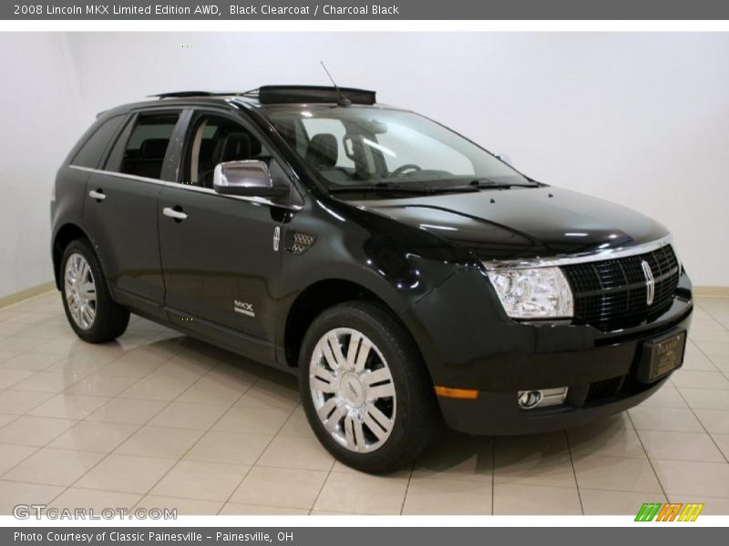 Black Clearcoat / Charcoal Black 2008 Lincoln MKX Limited Edition AWD