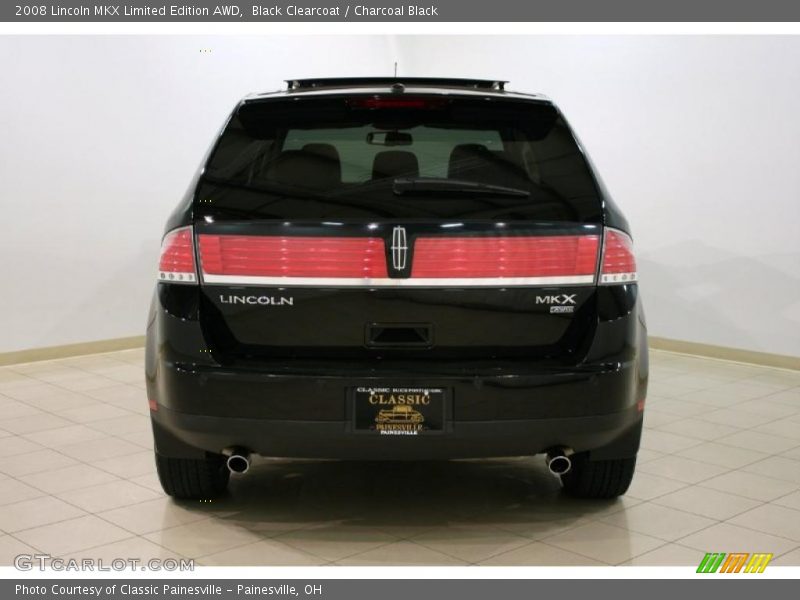Black Clearcoat / Charcoal Black 2008 Lincoln MKX Limited Edition AWD