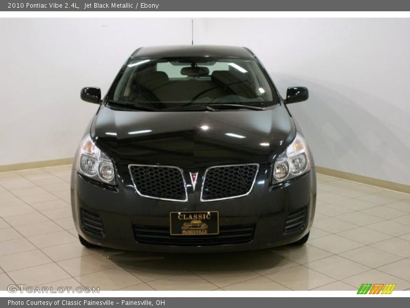 Jet Black Metallic / Ebony 2010 Pontiac Vibe 2.4L