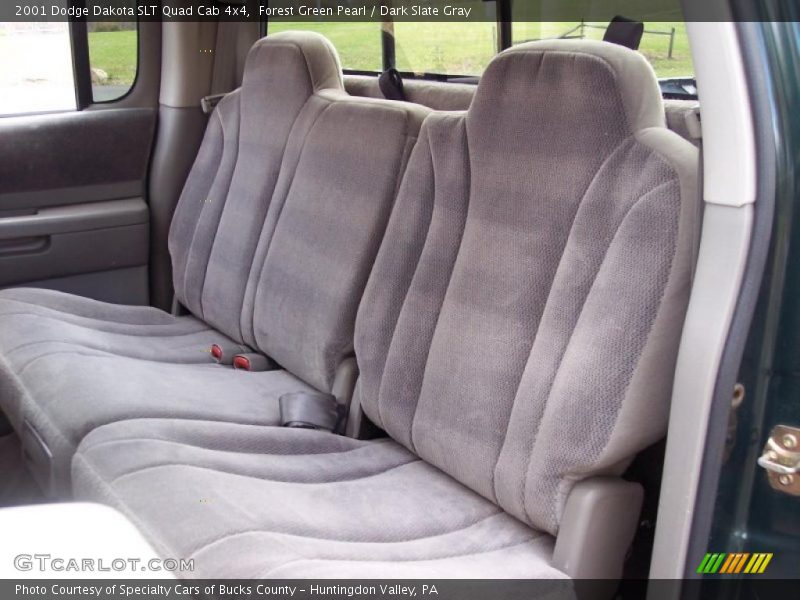  2001 Dakota SLT Quad Cab 4x4 Dark Slate Gray Interior