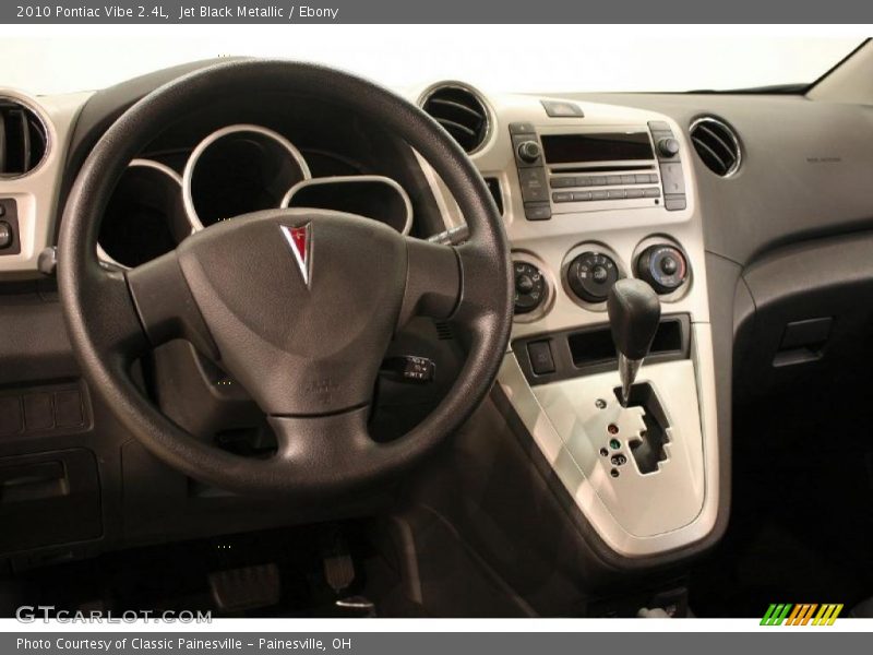 Jet Black Metallic / Ebony 2010 Pontiac Vibe 2.4L