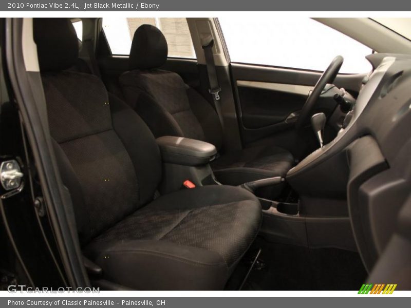 Jet Black Metallic / Ebony 2010 Pontiac Vibe 2.4L