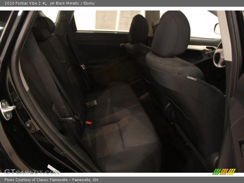 Jet Black Metallic / Ebony 2010 Pontiac Vibe 2.4L