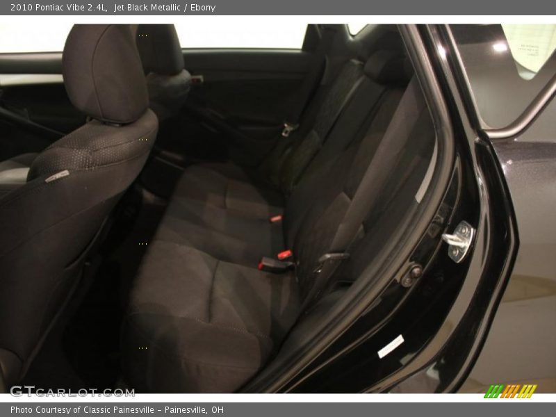 Jet Black Metallic / Ebony 2010 Pontiac Vibe 2.4L