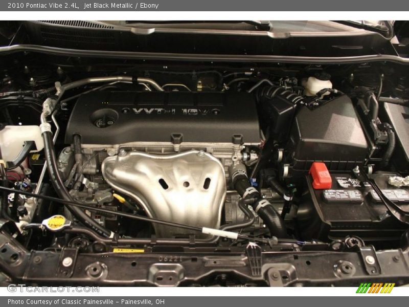 Jet Black Metallic / Ebony 2010 Pontiac Vibe 2.4L