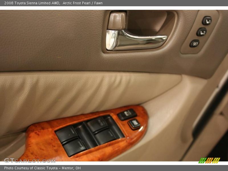 Arctic Frost Pearl / Fawn 2008 Toyota Sienna Limited AWD