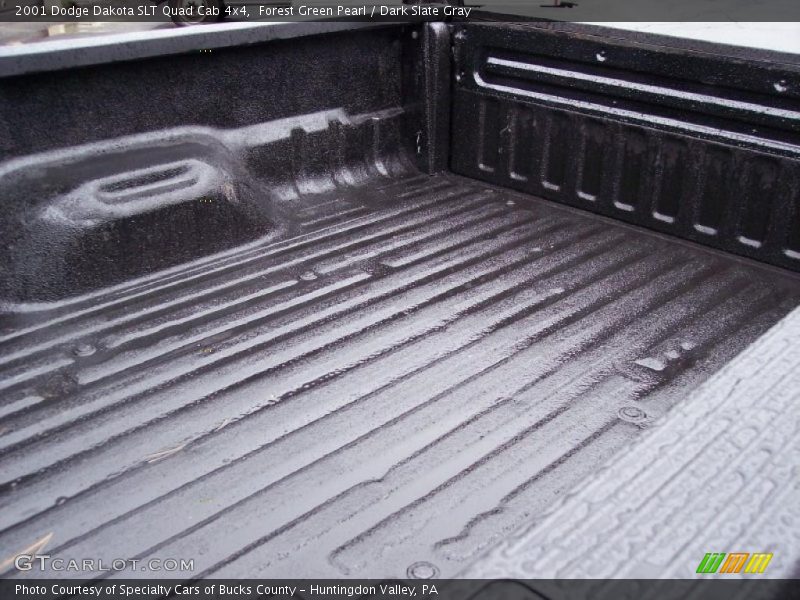 Forest Green Pearl / Dark Slate Gray 2001 Dodge Dakota SLT Quad Cab 4x4