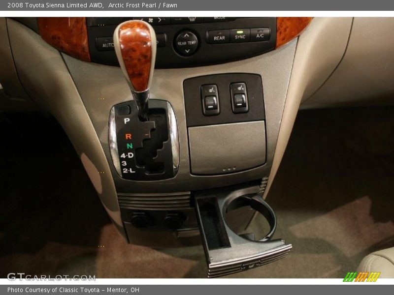 Arctic Frost Pearl / Fawn 2008 Toyota Sienna Limited AWD