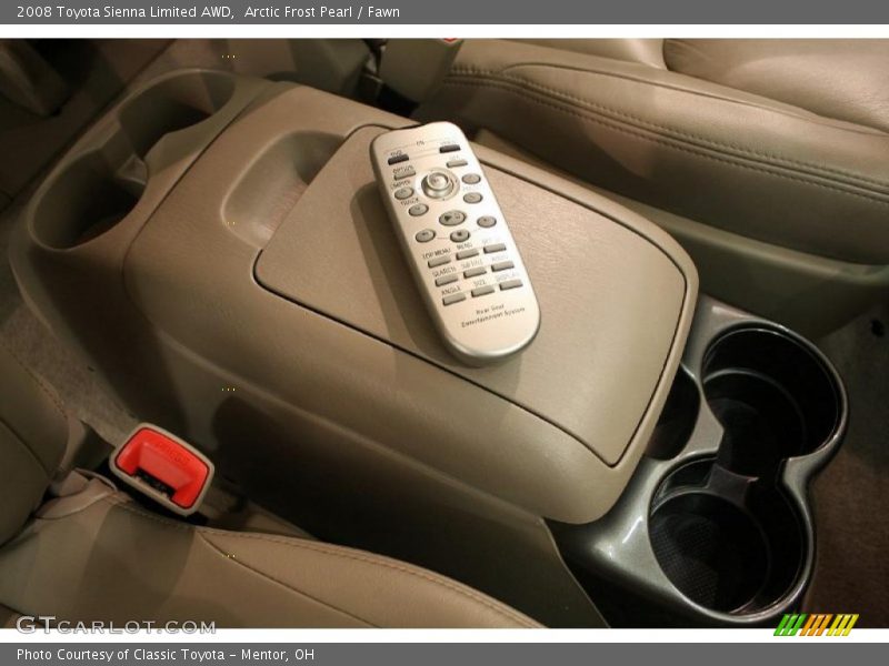 Arctic Frost Pearl / Fawn 2008 Toyota Sienna Limited AWD